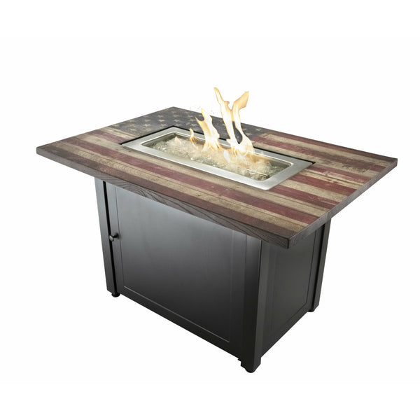 Printed Rustic American Flag